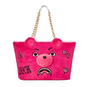 COPY - NWT! Sprayground Plush MoneyBear Tote SOLD OUT ONLINE💗💗💗
